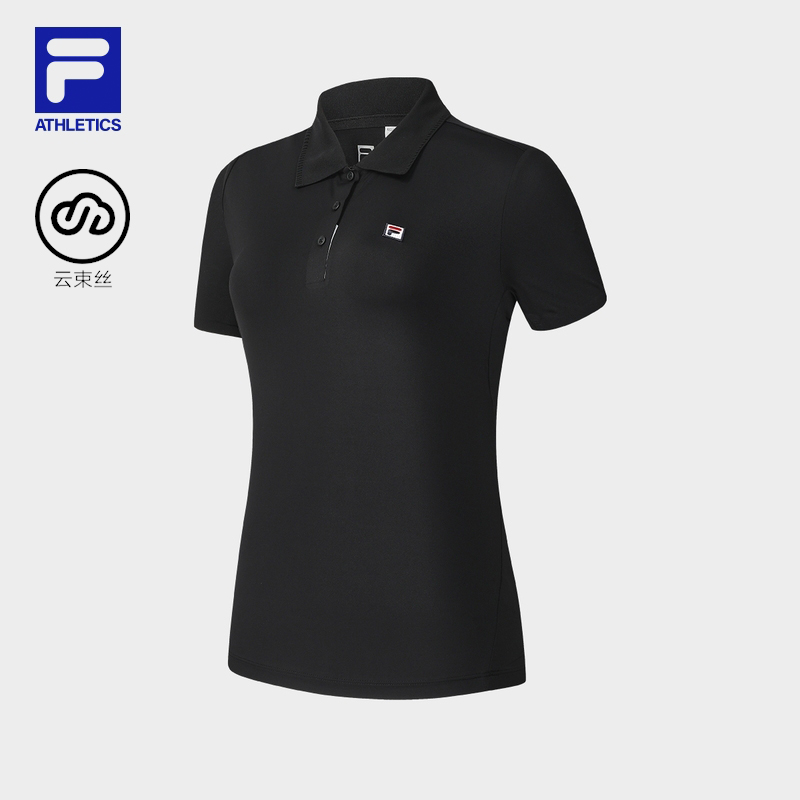 Fila/斐乐女款【高端网球polo衫】百搭凉爽透气速干短袖A11W423134F