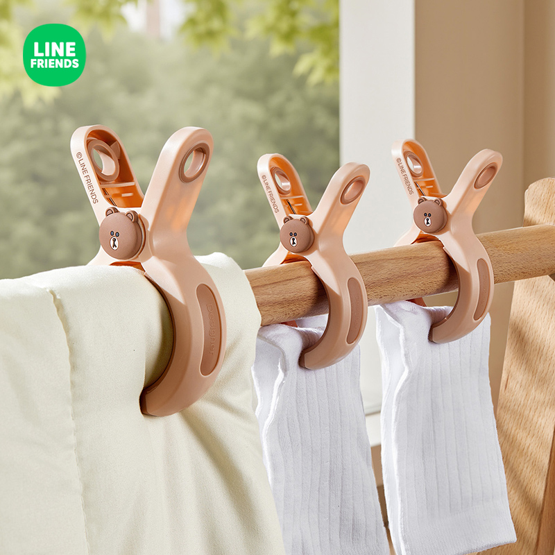 衣服夹被子夹双层夹口晾衣服晒被子晾晒晒衣晾被子强力家用无痕  