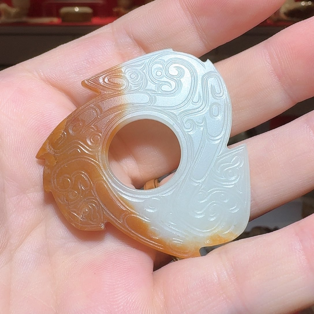 和田玉挂件未镶嵌