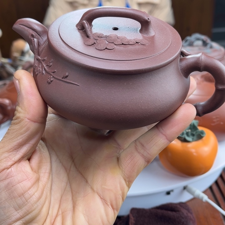 茶壶紫砂紫砂等文物