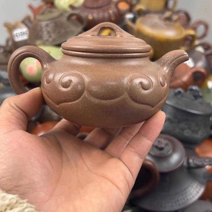 茶壶紫砂紫砂内盖划痕