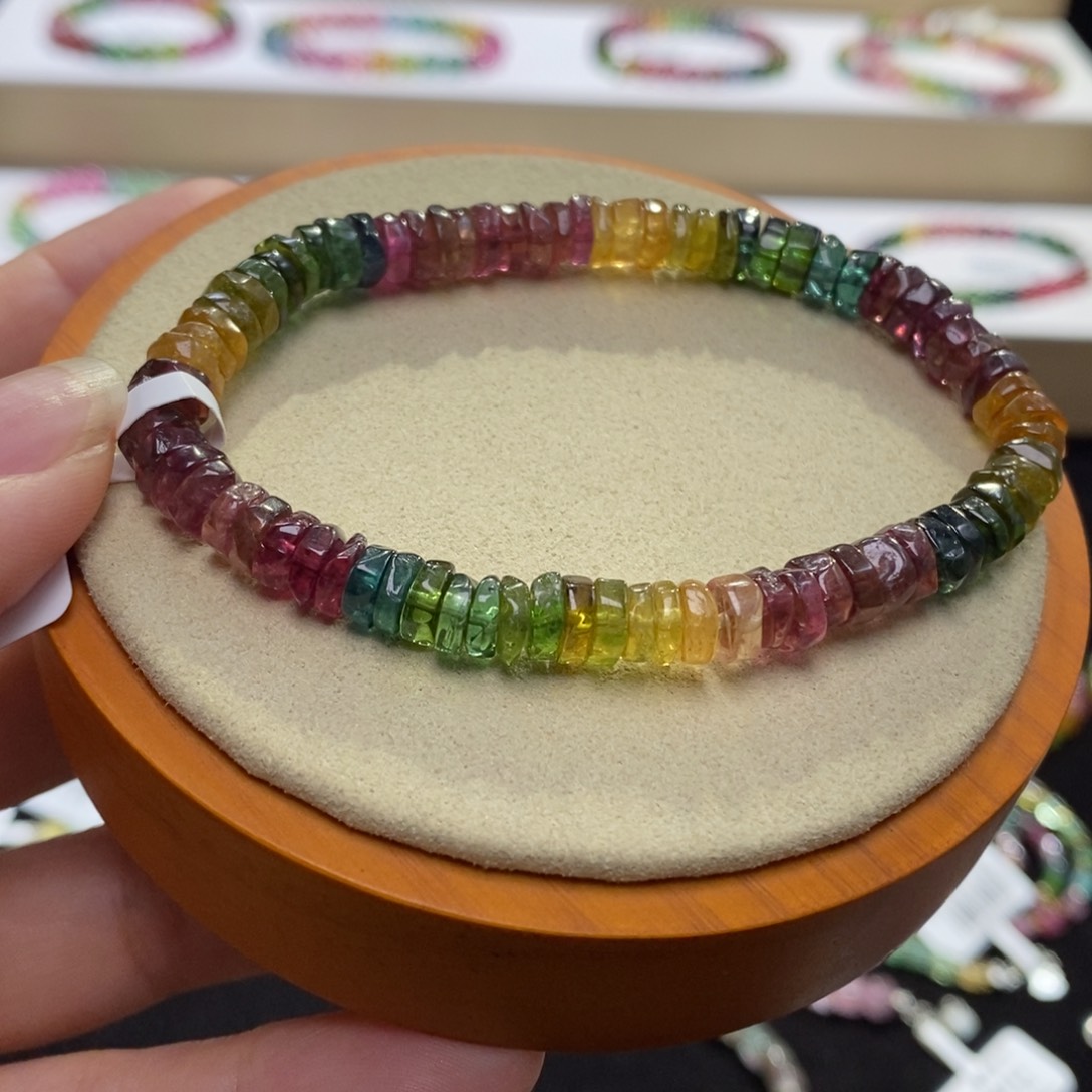 【闪购商品】碧玺手串未镶嵌两天看货期
