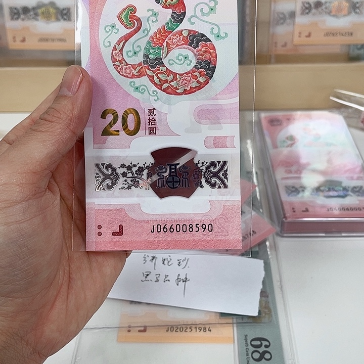 塑料蛇钞-8590———————————