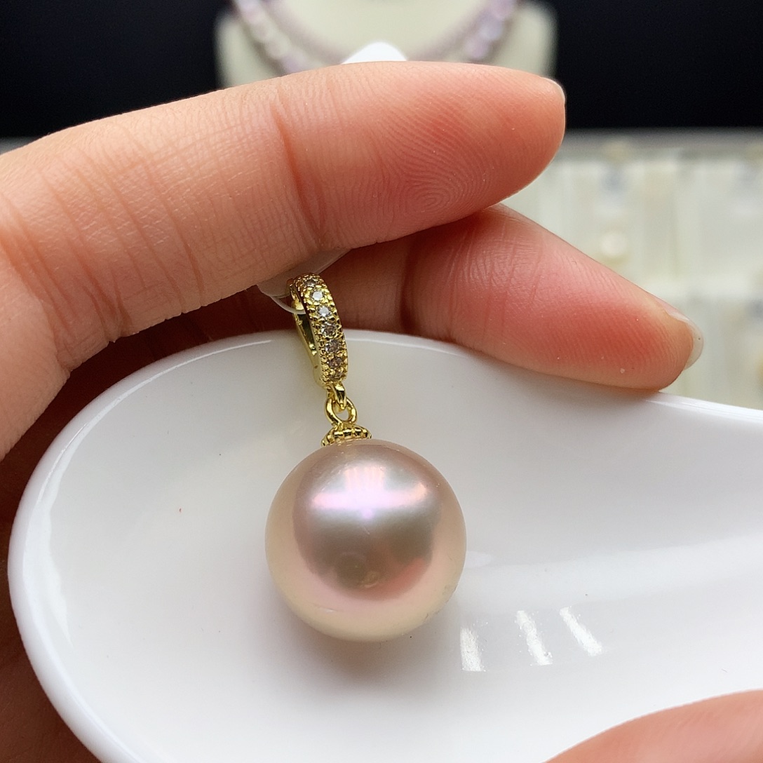 淡水珍珠颈饰合金