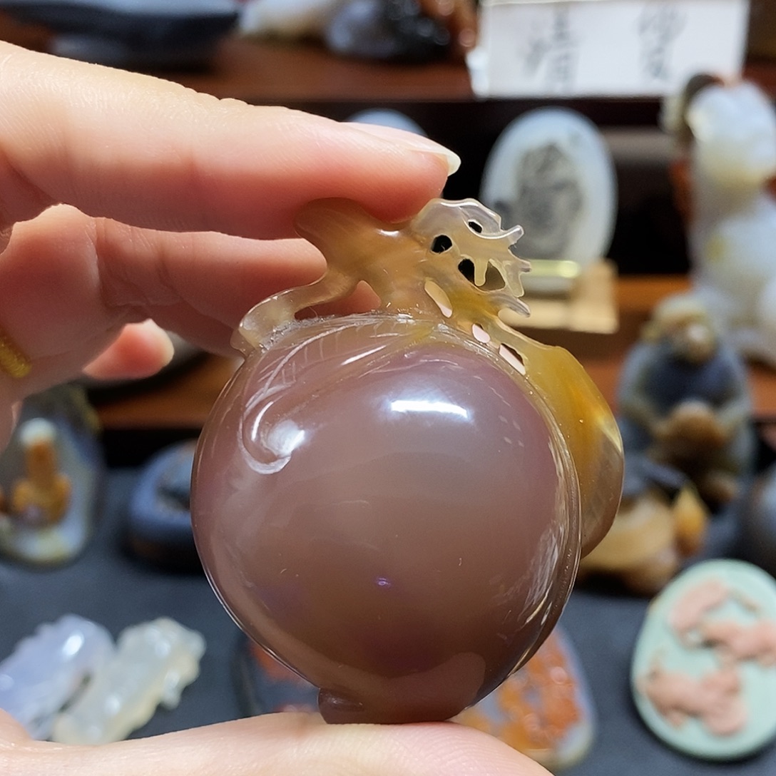 玛瑙/玉髓未镶嵌颈饰