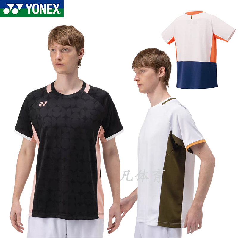 YONEX/尤尼克斯2025年秋冬新款日制越南制男款大赛服短袖短裤