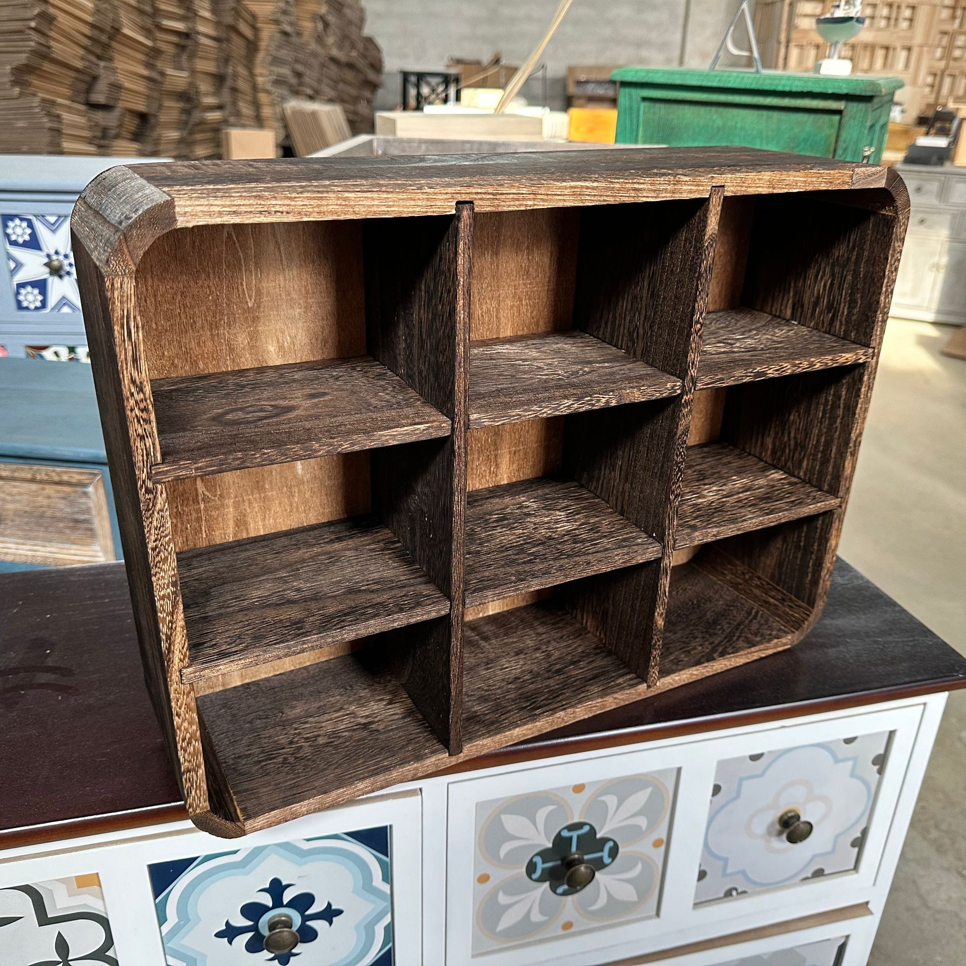 9格深烧置物架收纳架