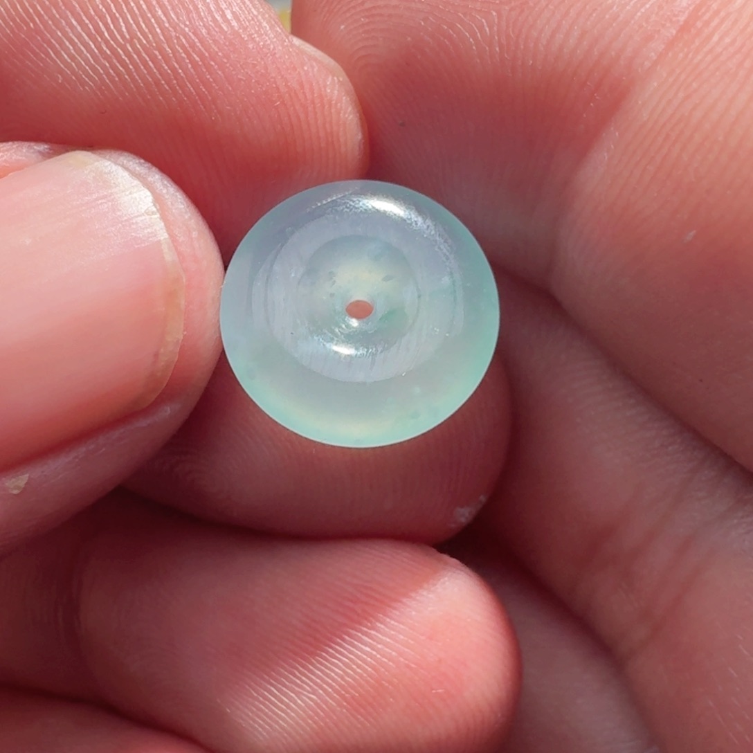 未镶嵌定制翡翠天然翡翠扣子