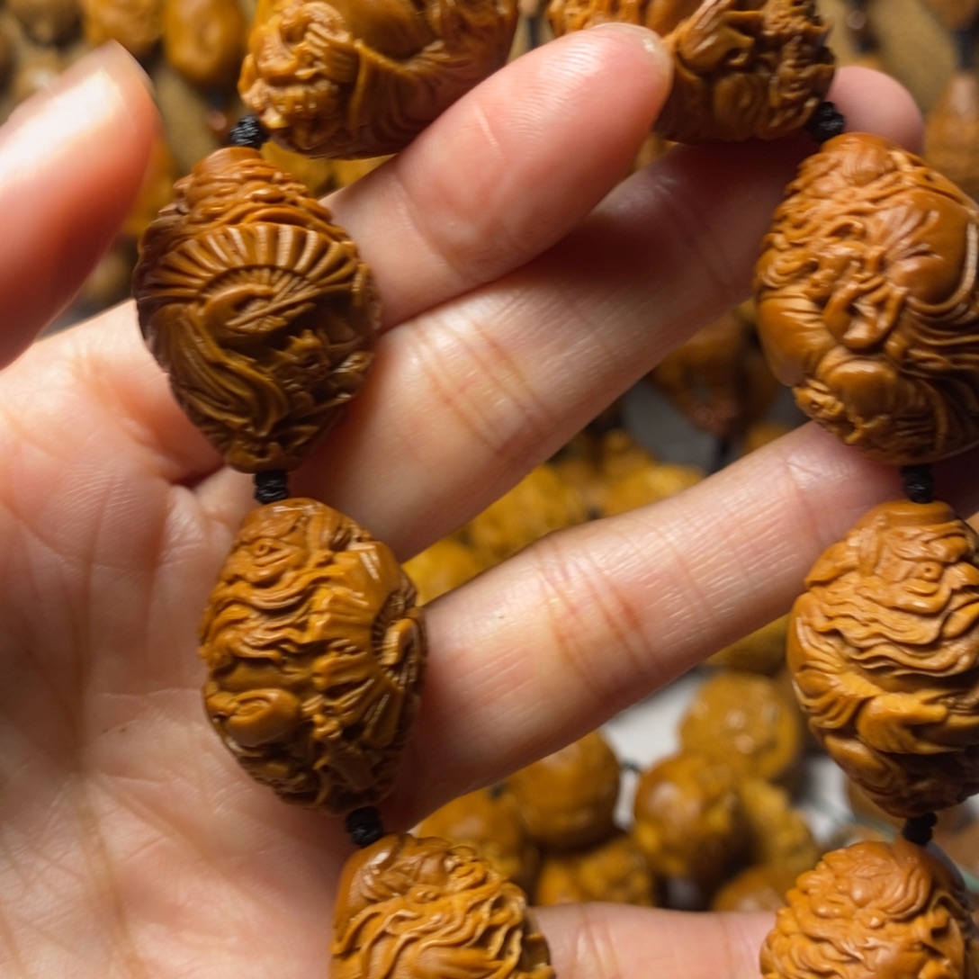 老***呀手串/手链橄榄核钟馗