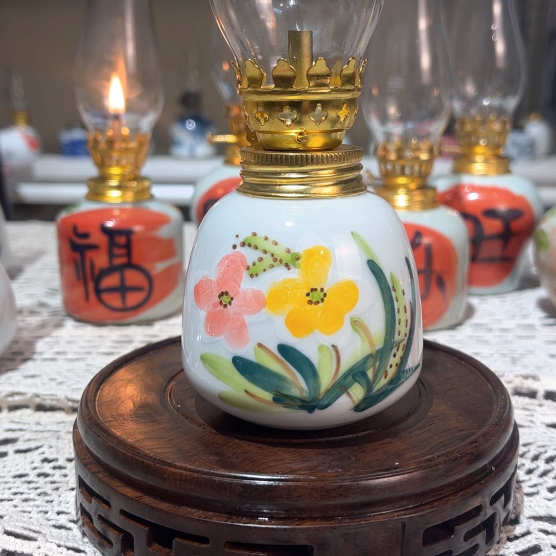 摆件景德镇手工香薰灯