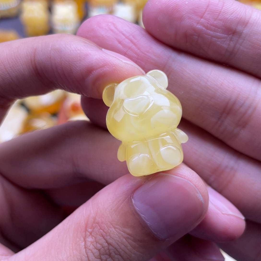 琥珀未镶嵌裸石蜜蜡