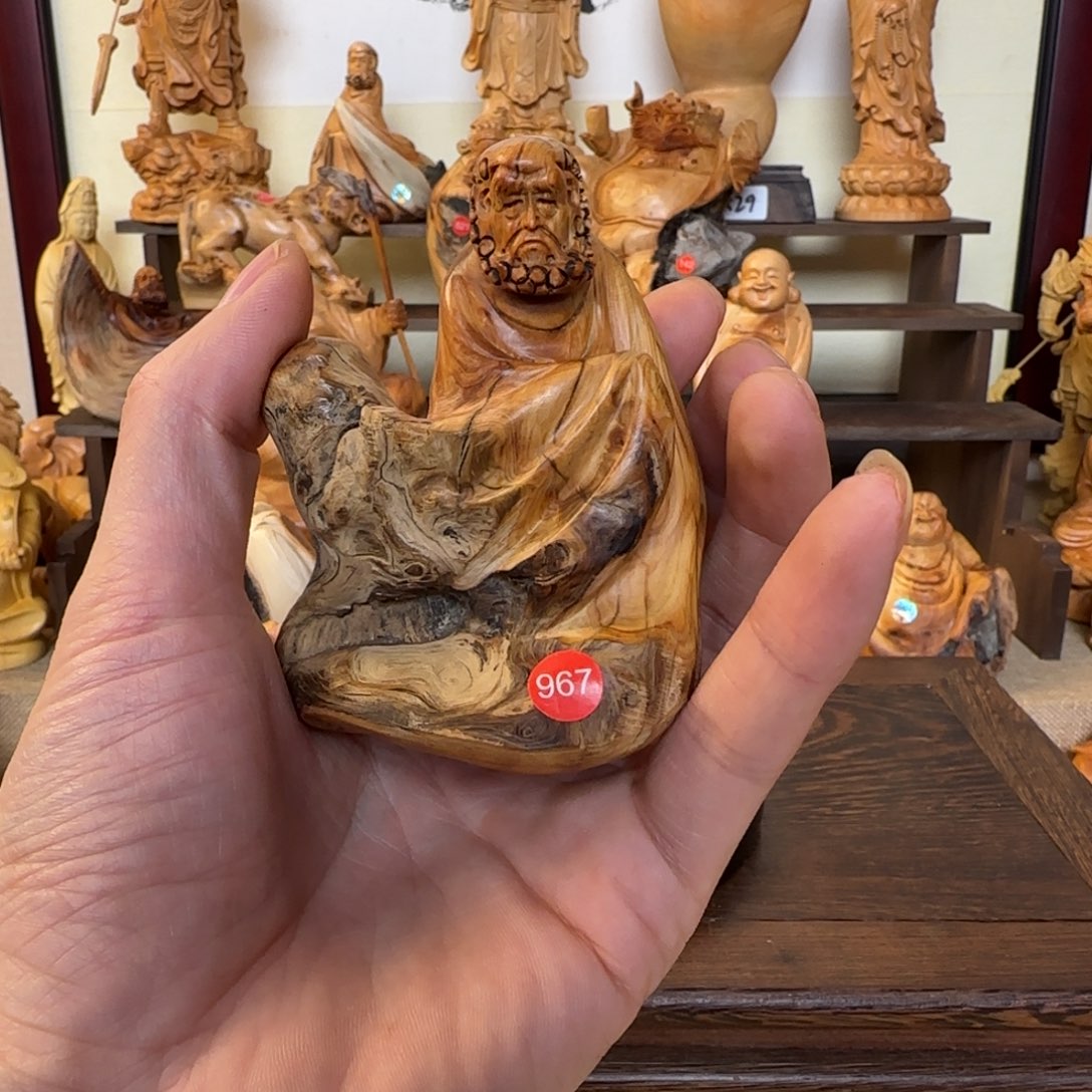 时***空崖柏小木匠艺雕一物一拍