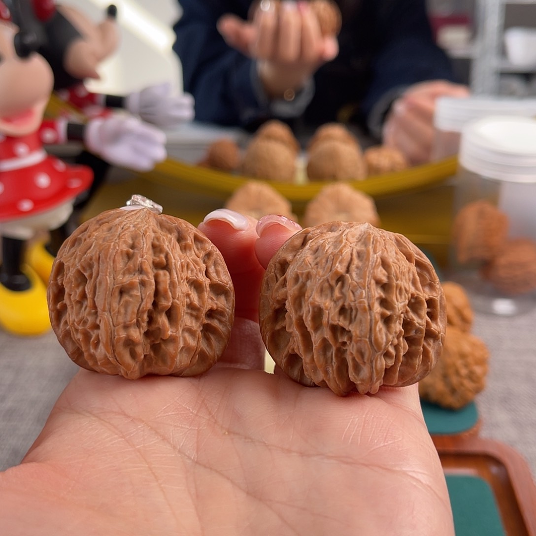 文玩核桃吊坠41磨盘全品