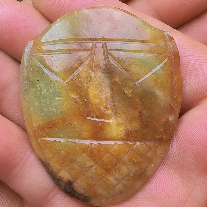 和田玉吊坠(不含链)未镶嵌