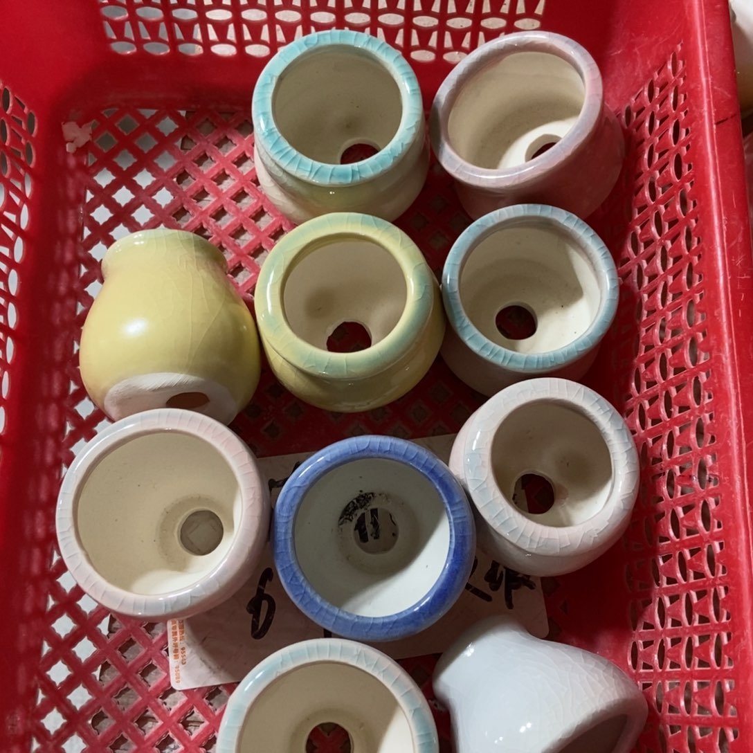 红陶高温陶瓷花盆