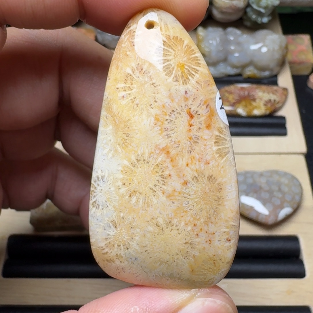 硅化玉未镶嵌纯天然色有机玉石保真色