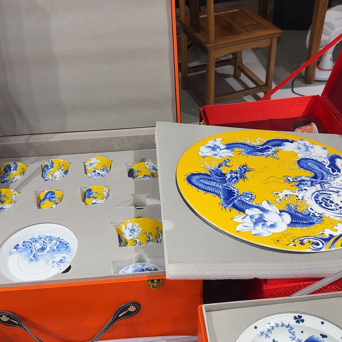 瓷片景德镇瓷器展和