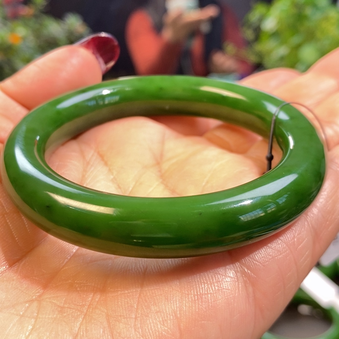 和田玉（碧玉）手镯未镶嵌