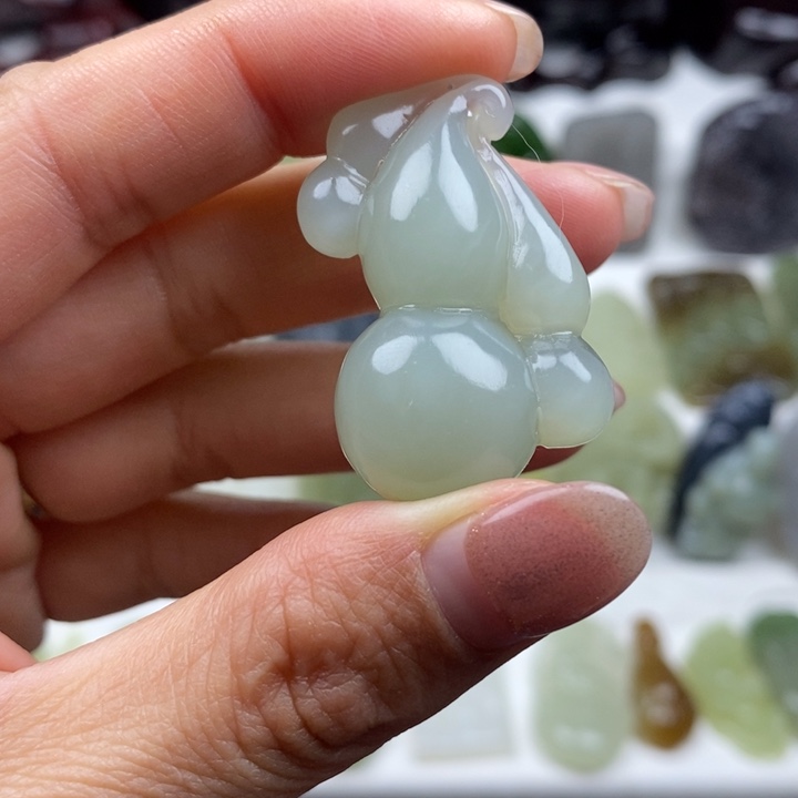 和田玉（糖玉）未镶嵌颈饰15