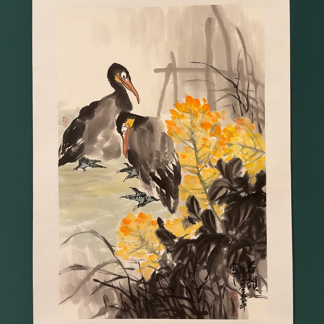 国画恽老师的作品