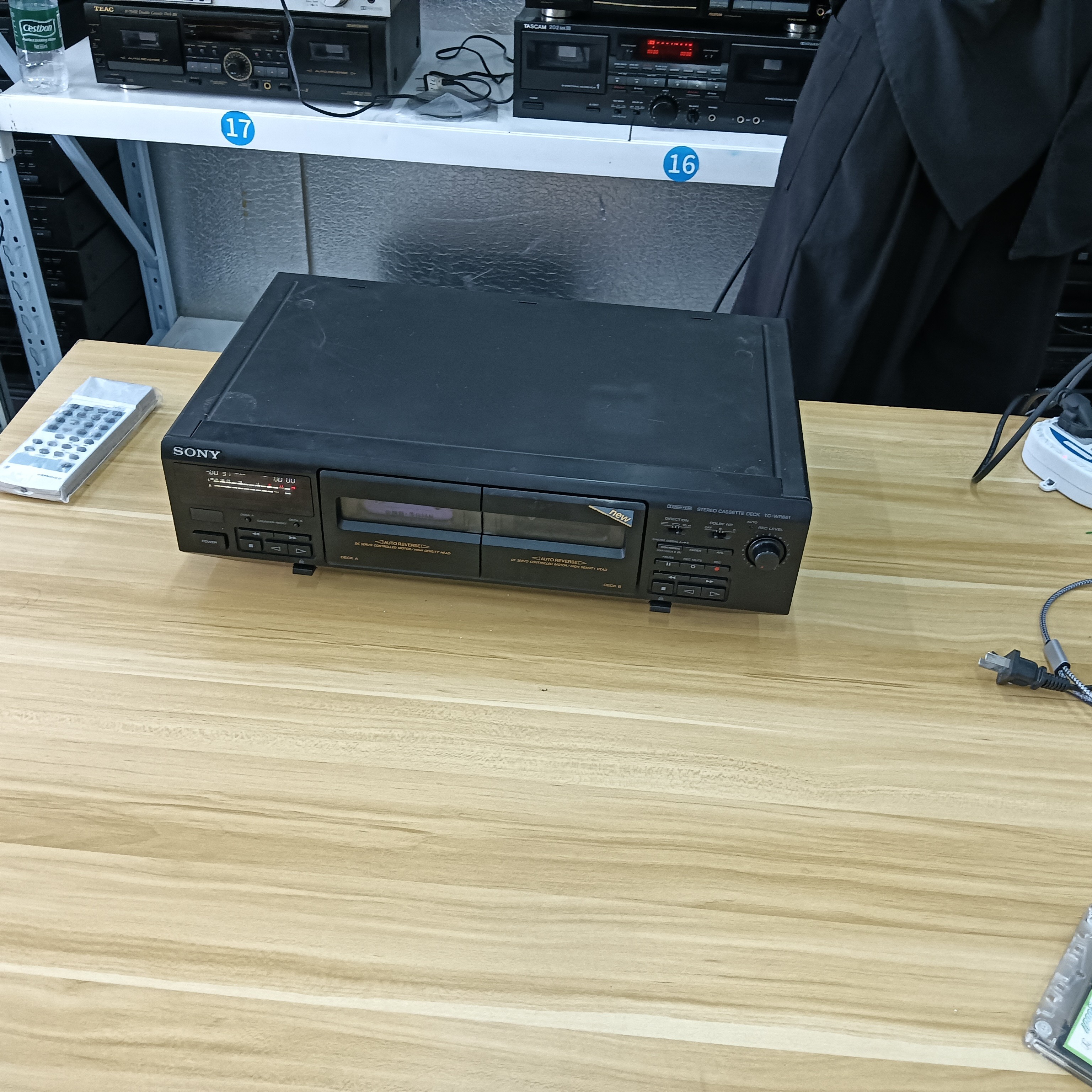 9新  索尼TC-WR661卡座二手不包邮不支持退换