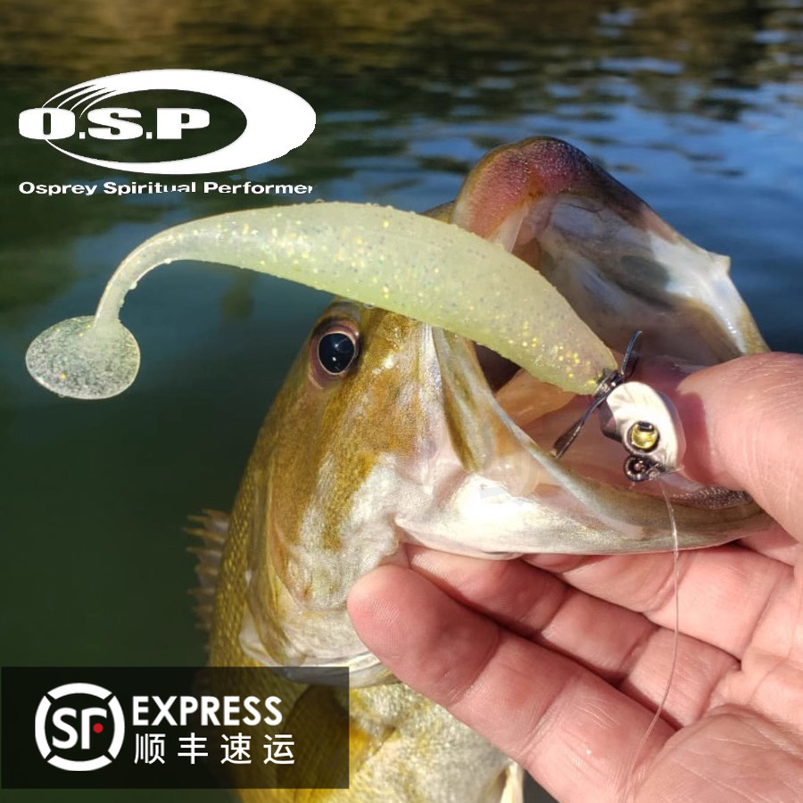 O.S.P OSP Dolive shad高比重T尾软鱼摇摆型并木敏成软饵路亚软虫