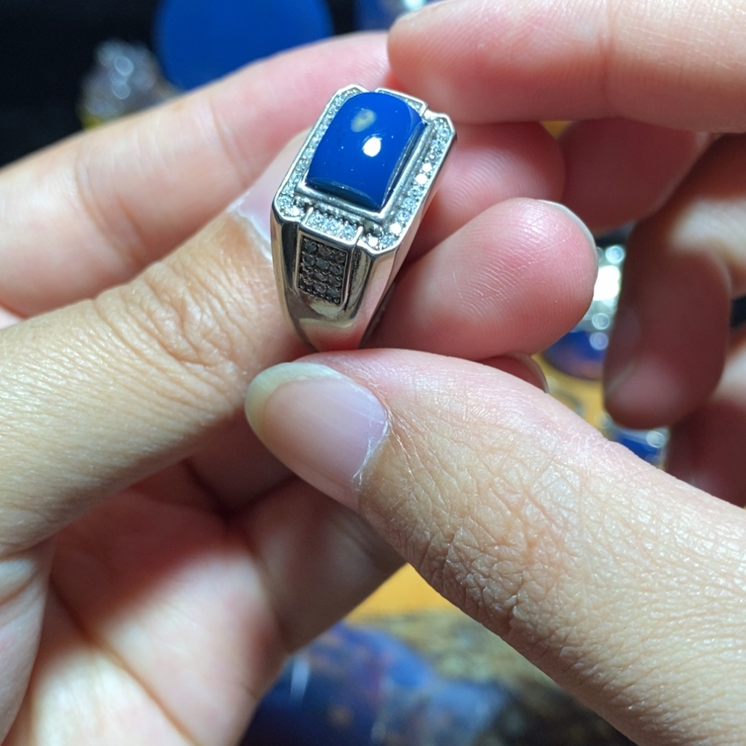 琥珀未镶嵌裸石多米尼加蓝珀