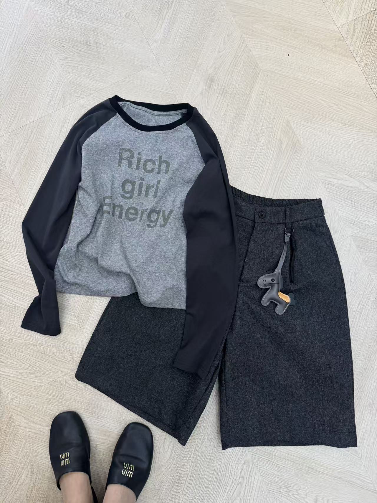 插肩袖打底衫897