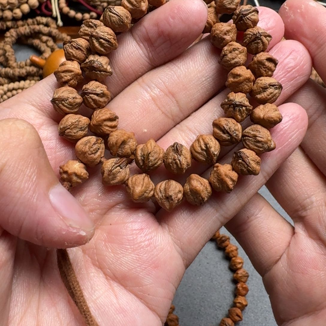 手串柏香籽/百香籽玉***茶40