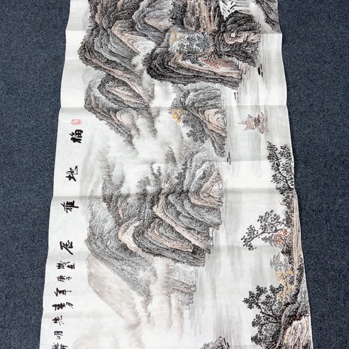 国画纯手绘作品欣赏图