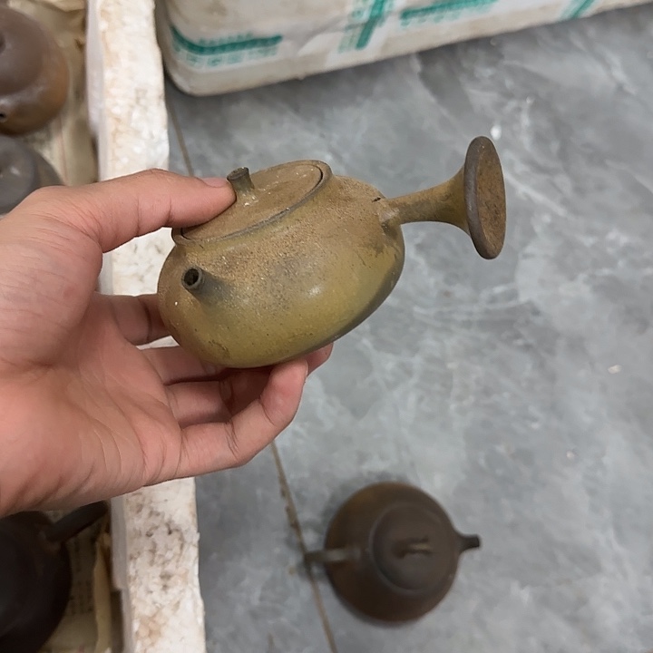 茶壶紫砂坭兴陶柴烧