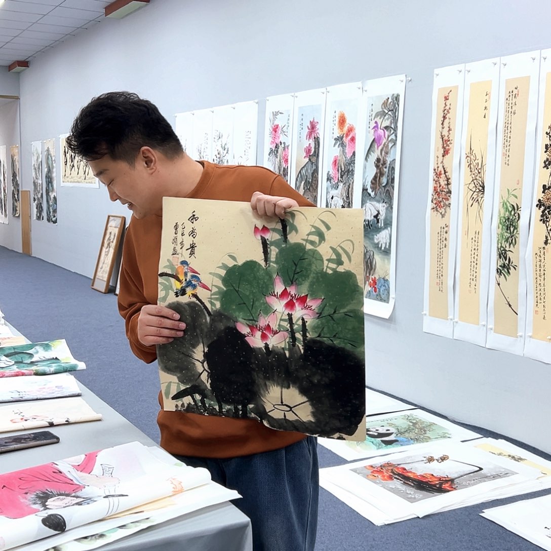 国画国画作品宣纸纯手绘