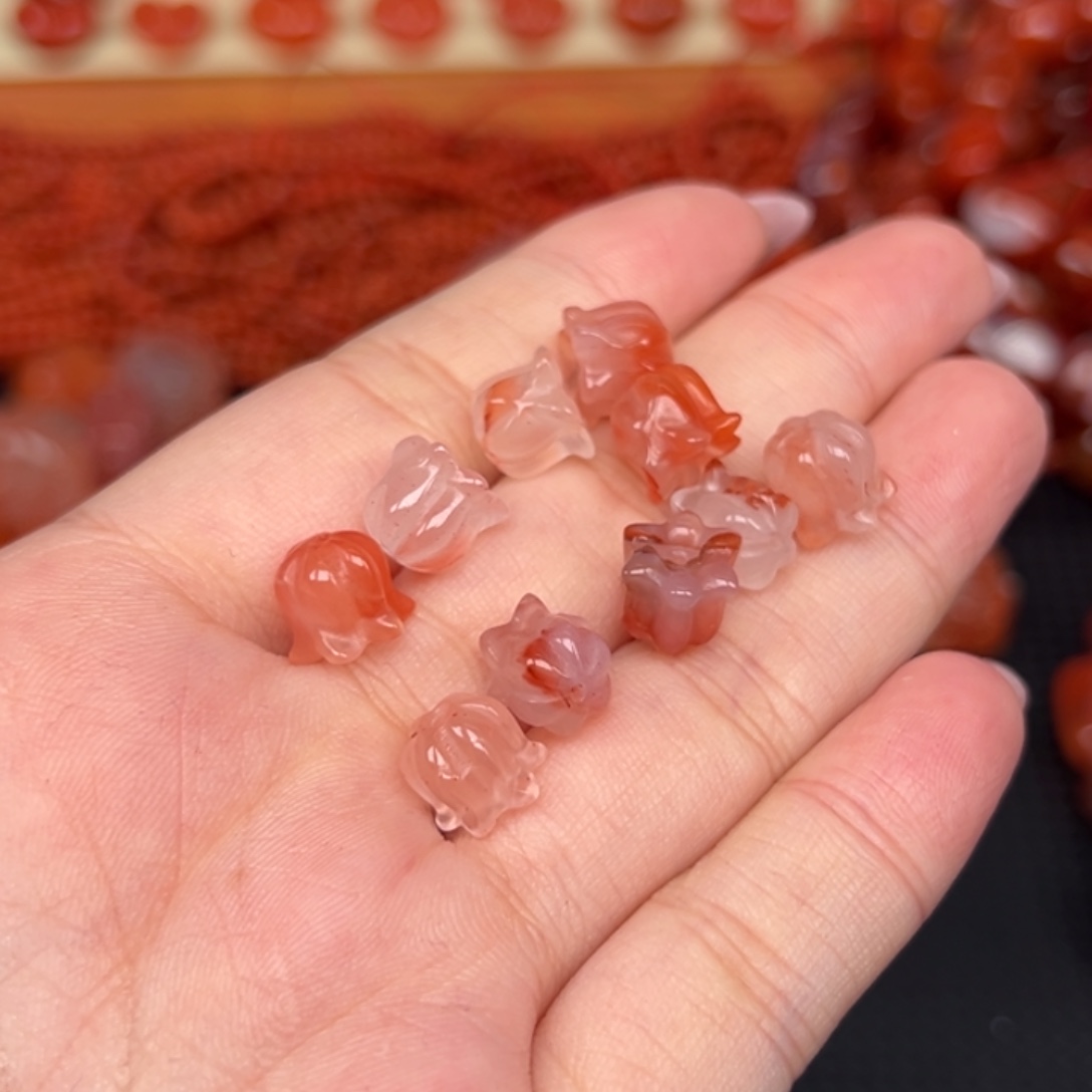 南红玛瑙未镶嵌吊坠(不含链)