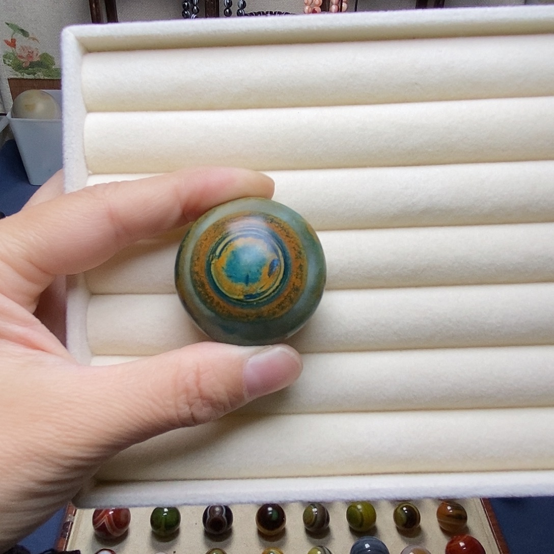 禅***）玛瑙/玉髓未镶嵌颈饰