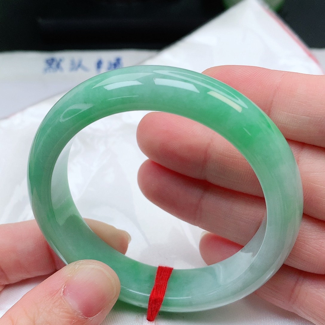 未镶嵌手镯翡翠50-52圈