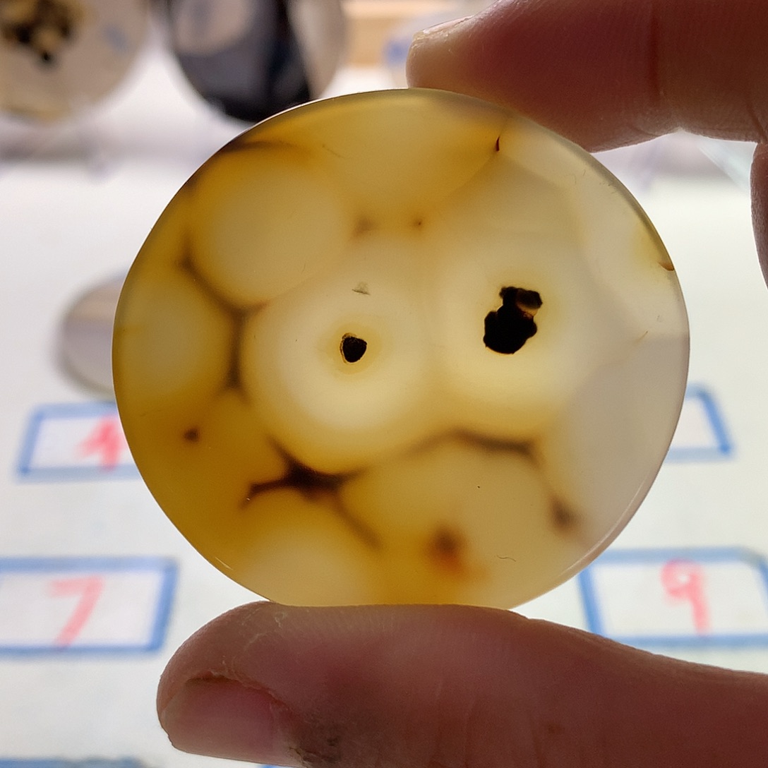 未镶嵌玛瑙/玉髓珠宝半成品