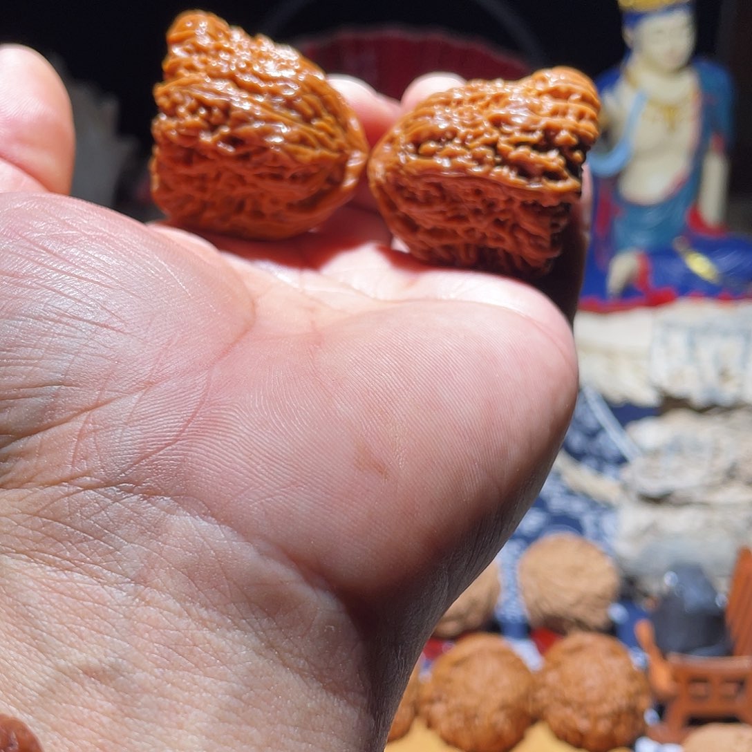 舍***得吊坠文玩核桃涿鹿南将石留疤