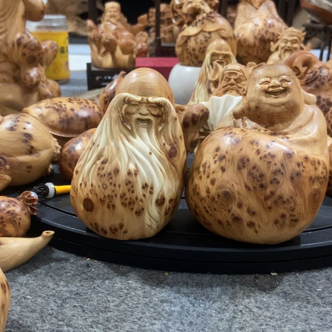 柏木（崖柏）咖****饭留疤手把