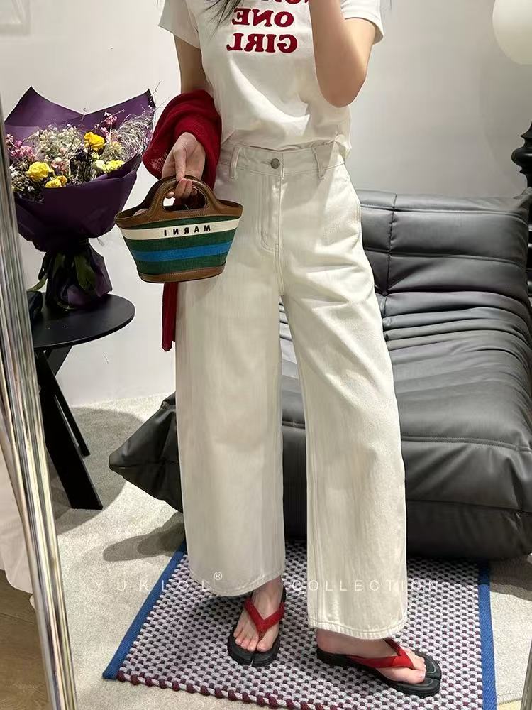 老板娘自留~裤型满分！温柔和显瘦并存！九分弯刀裤，各种身材都友好
