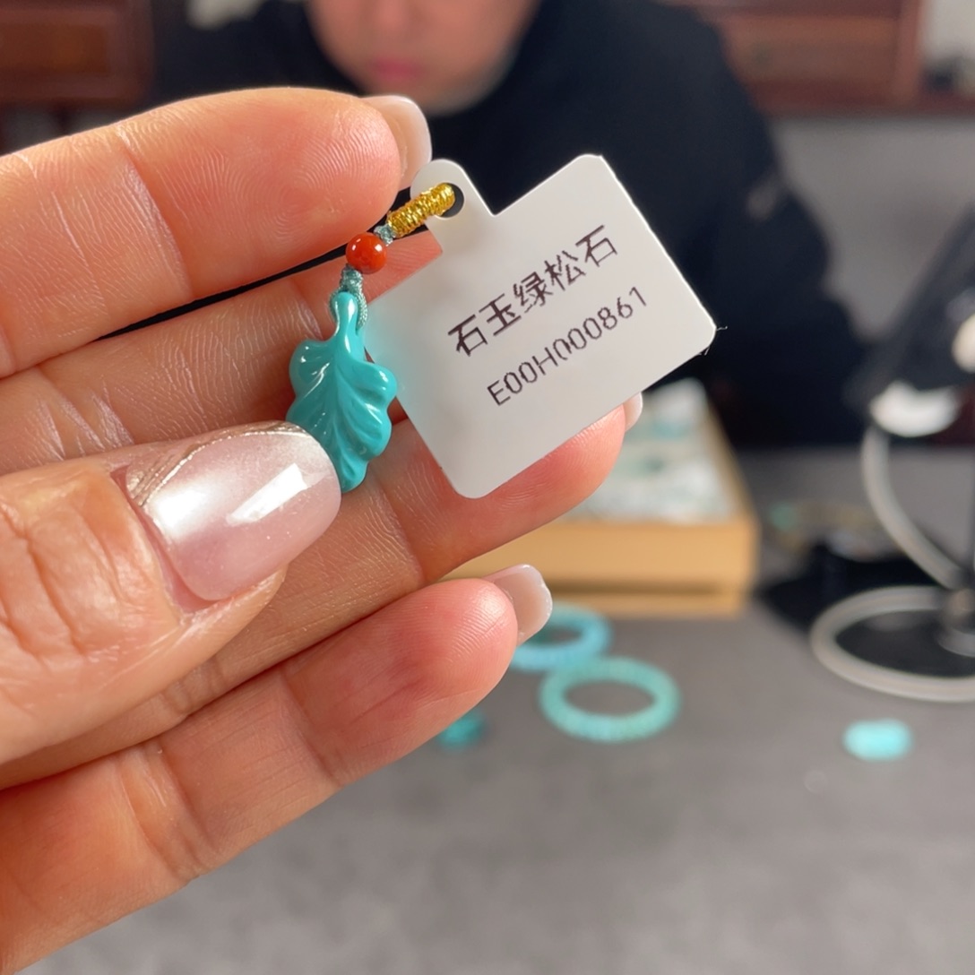 绿松石珠宝奇石未镶嵌