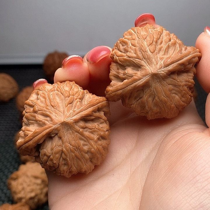 文玩核桃把件茶*道磨盘