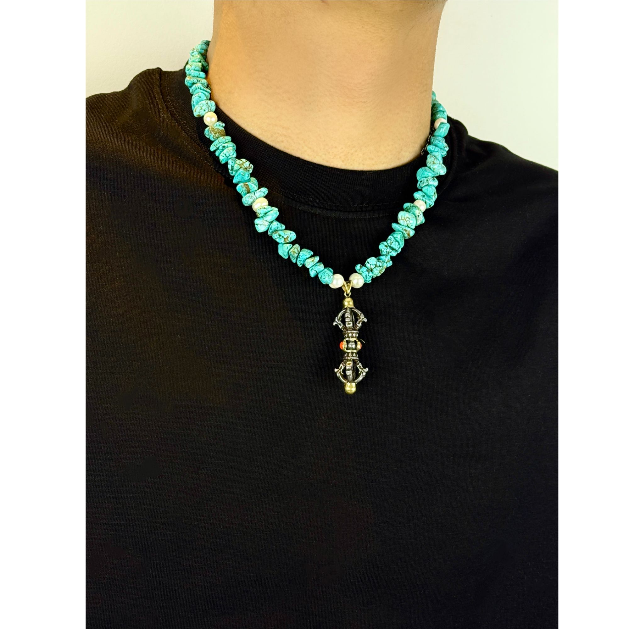 铁合金项链 SnowShirt藏式手工项链 藏式美学项链男女款