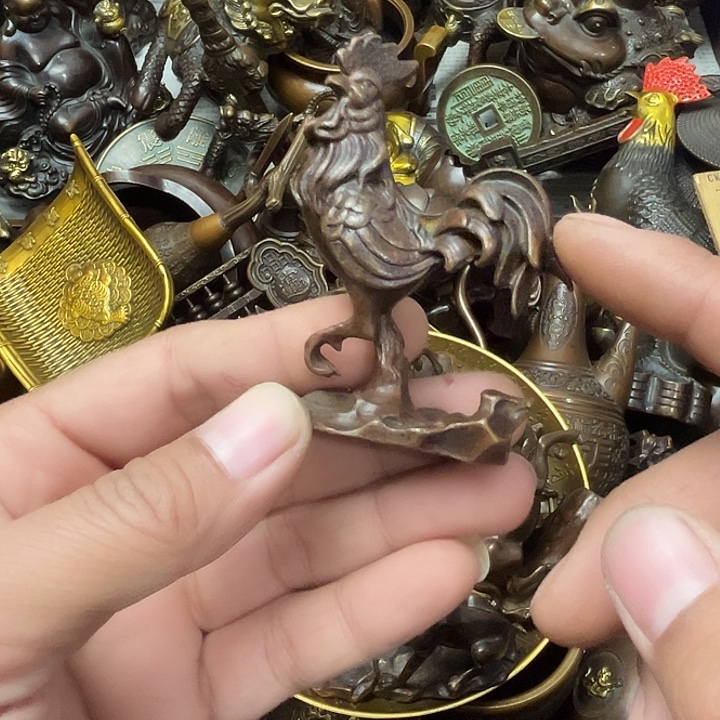 顺顺利利，铜器摆件