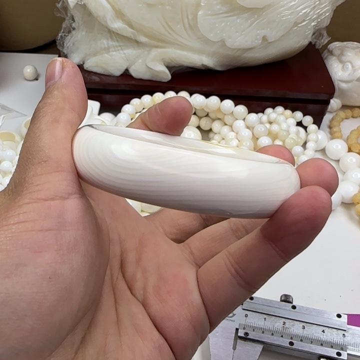 随***心贝壳其他木纹手镯3号