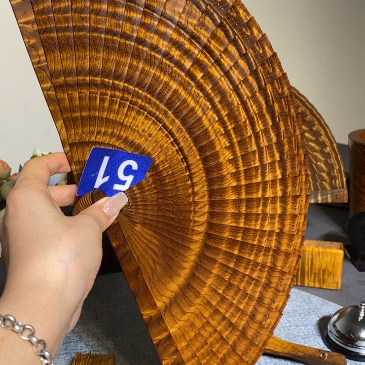 金丝楠金丝楠木扇子