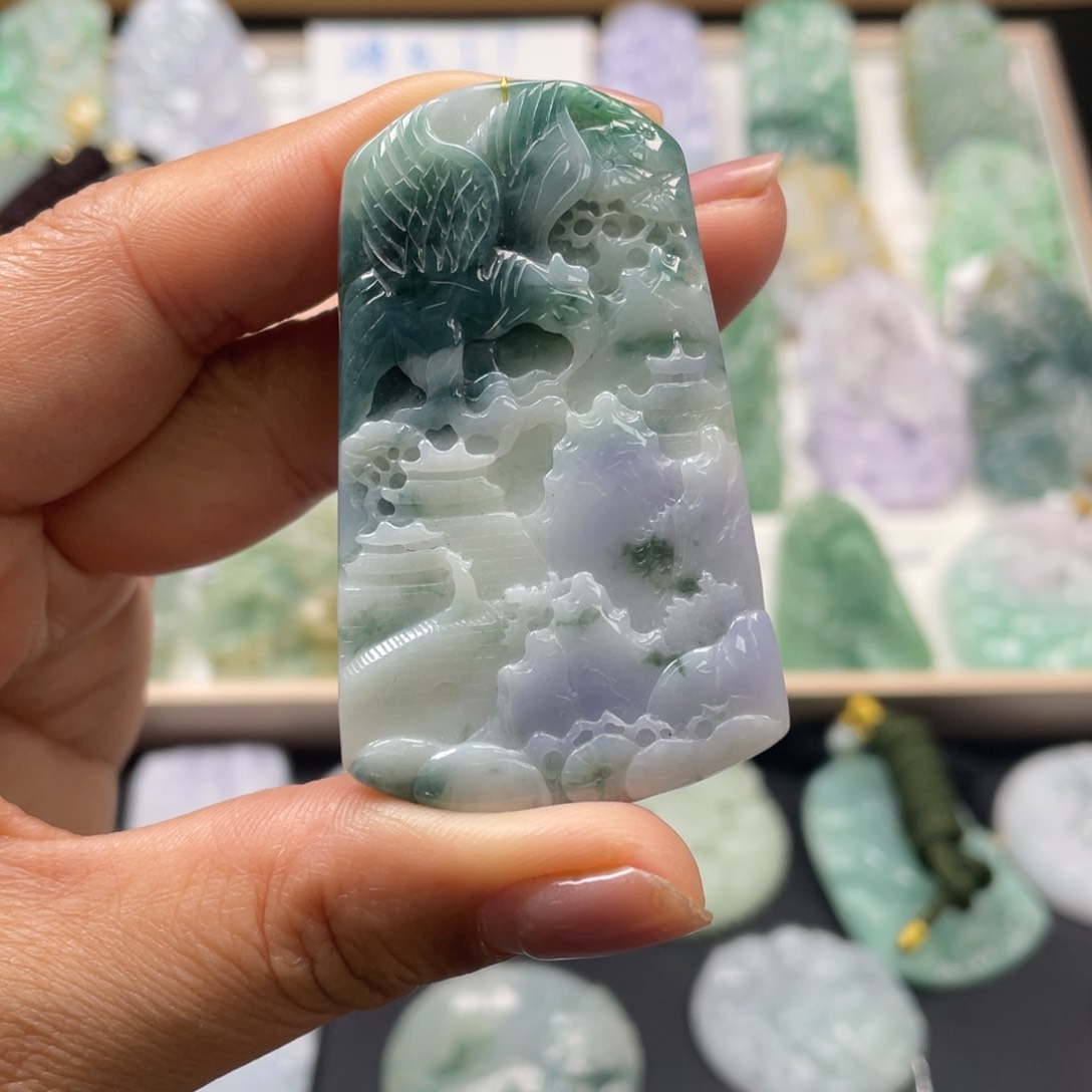 翡翠吊坠(不含链)未镶嵌