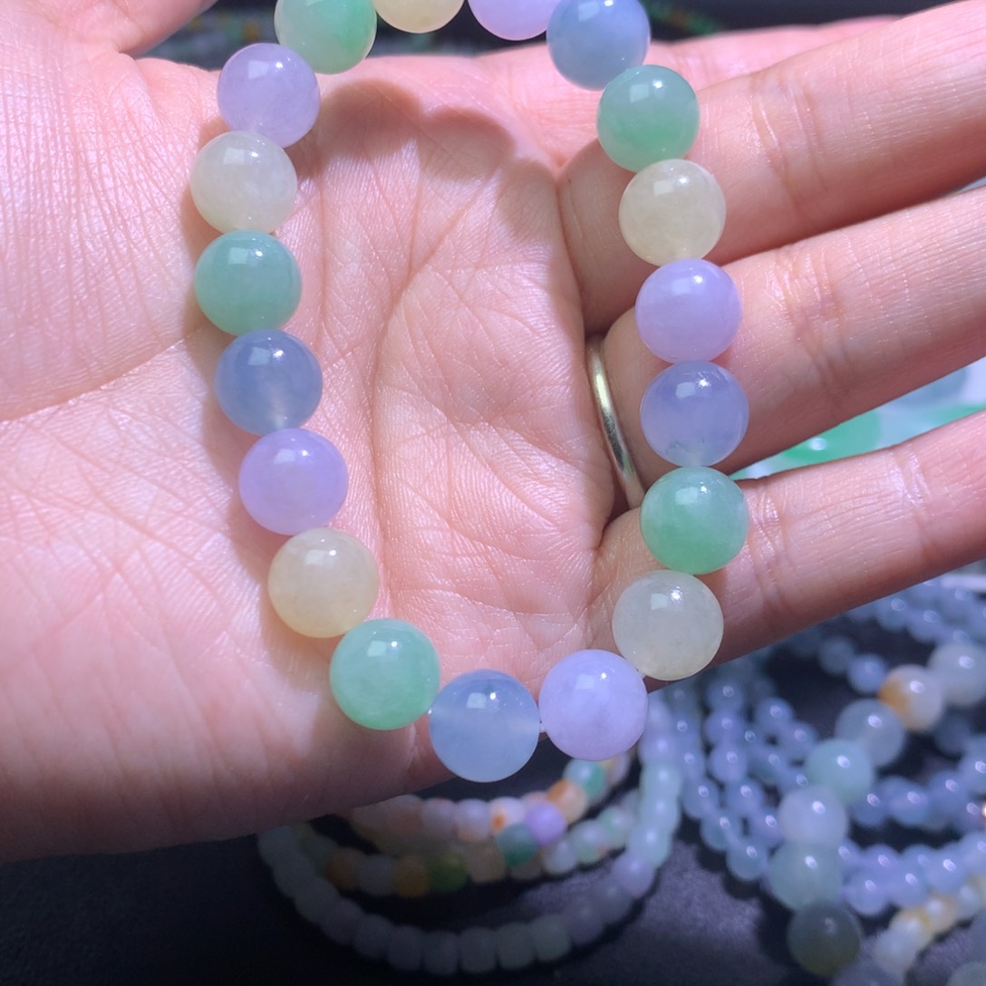 定制翡翠未镶嵌莲*说毛货