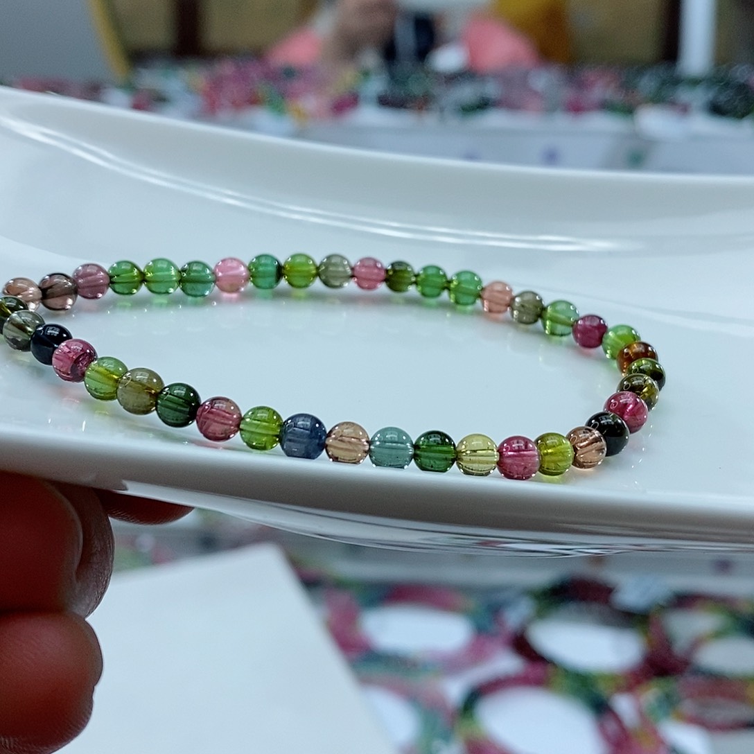 碧玺手链未镶嵌碧玺