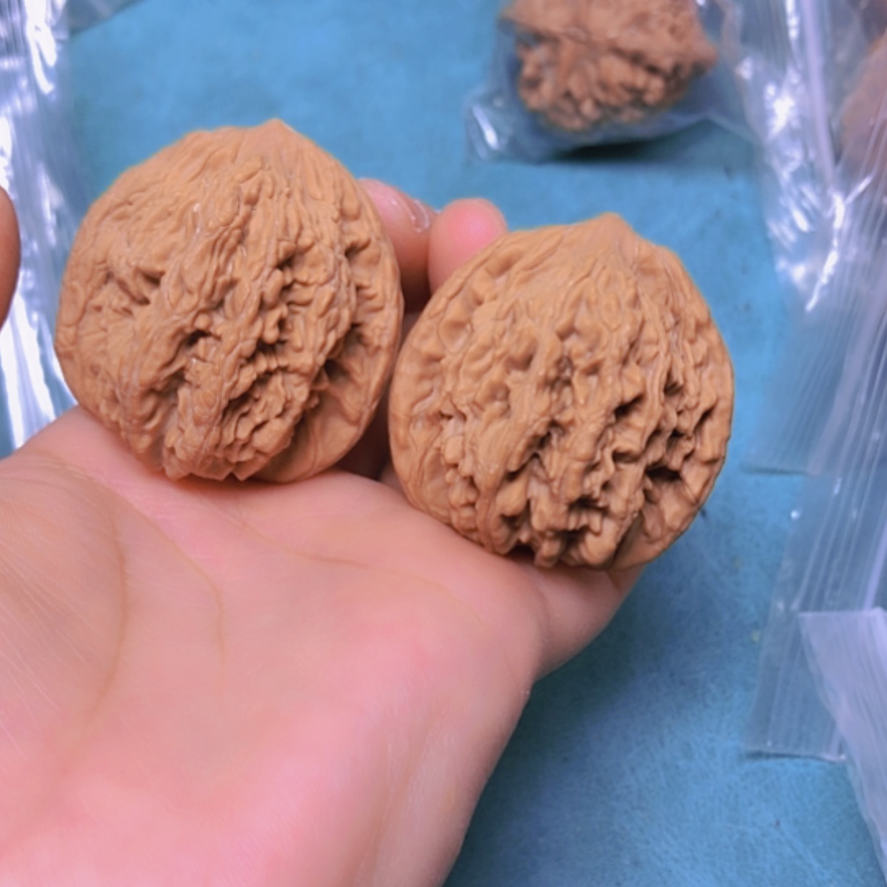 【闪购商品】把件核桃41麦虎磕尖