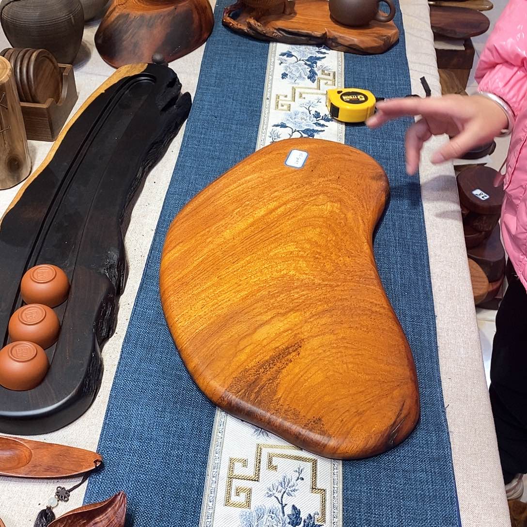 17老挝花梨干泡茶盘